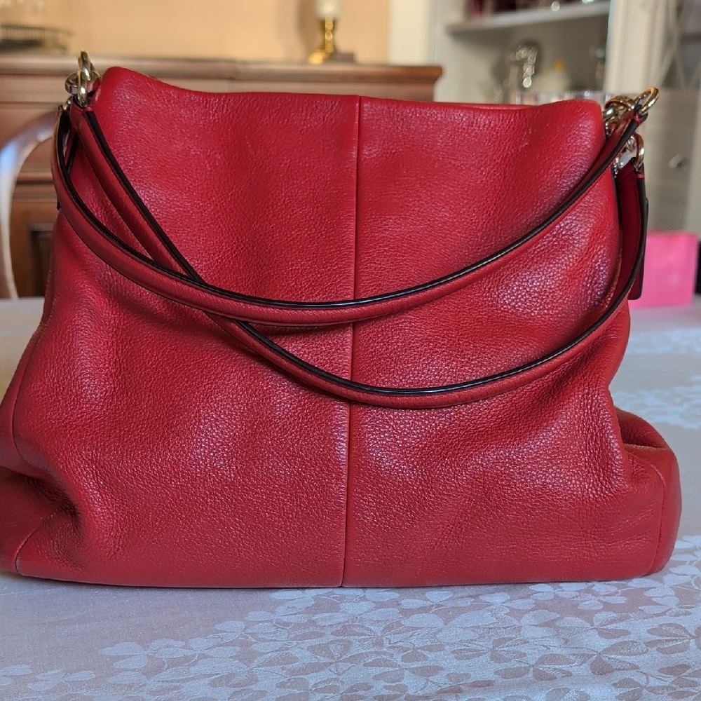 Coach Carmine/Orange Phoebe Bag